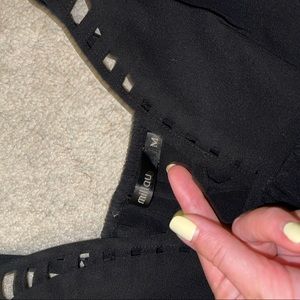 Black Millau tank top, size medium